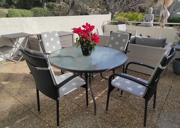 شقة 2 Pieces Avec Grande Terrasse